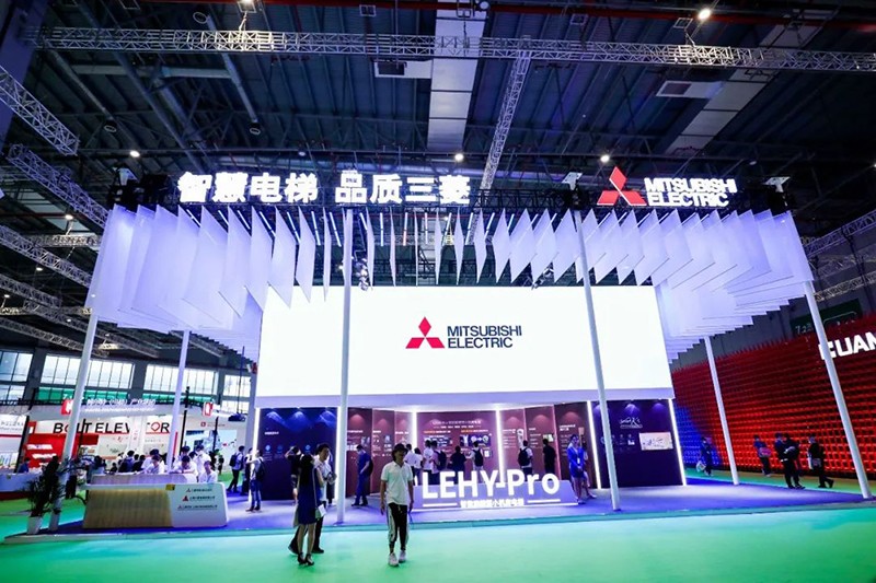 电梯展现场 电梯展现场