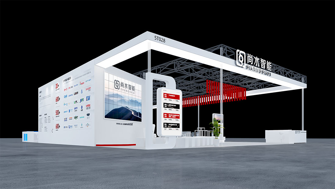 2025CIBF深圳国际电池技术展展台设计搭建案例-尚水智能