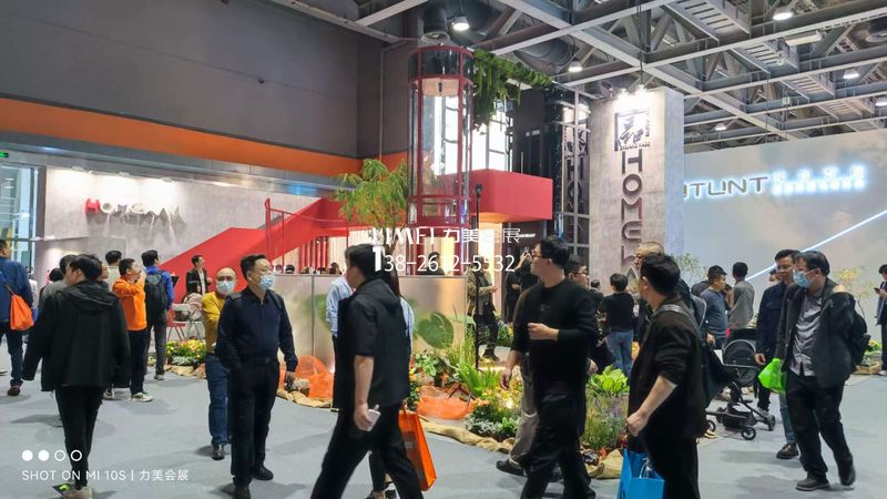 电梯展现场照片