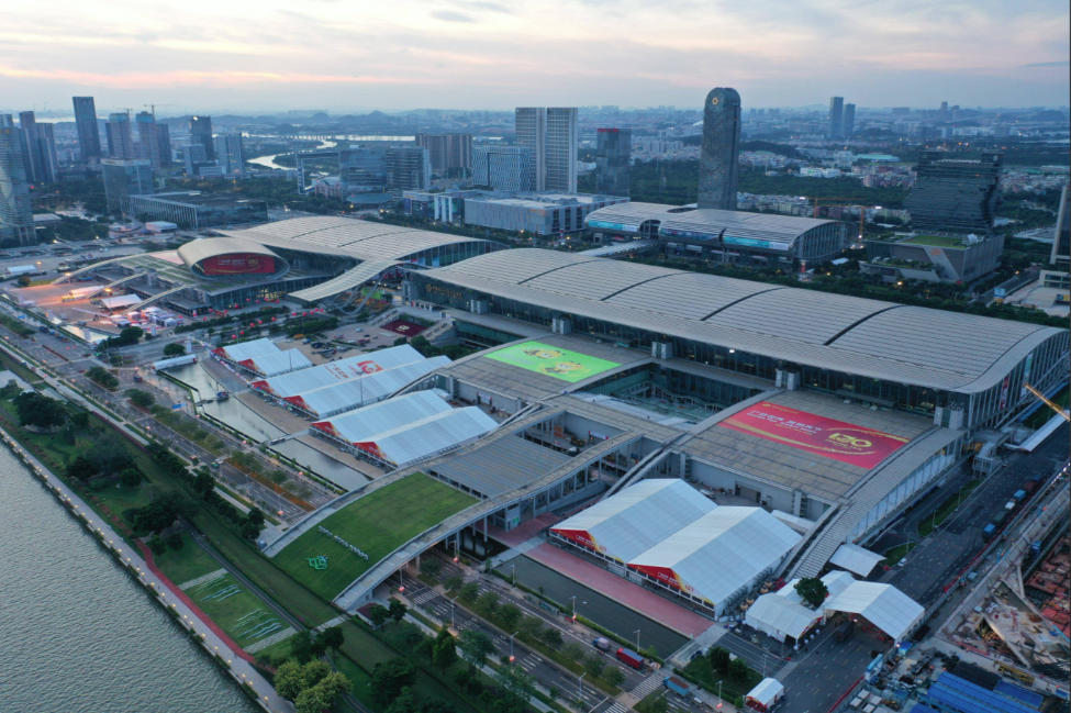 广州展台搭建广交会展馆鸟瞰