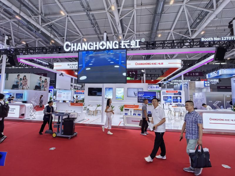 深圳电子科技展案例照片-长虹