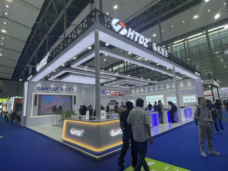 灯光音响展搭建案例照片-海天电子