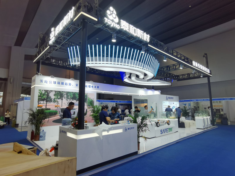 广州展台搭建公司力美会展案，泰和新材