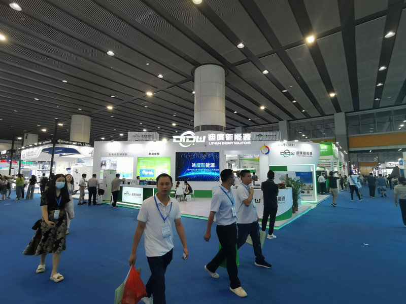 广州展台设计搭建公司案例，迪度新能源